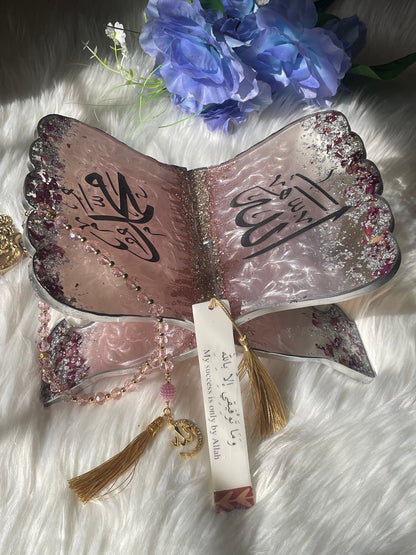 Pink Quran Book Holder Resin (Rehal)