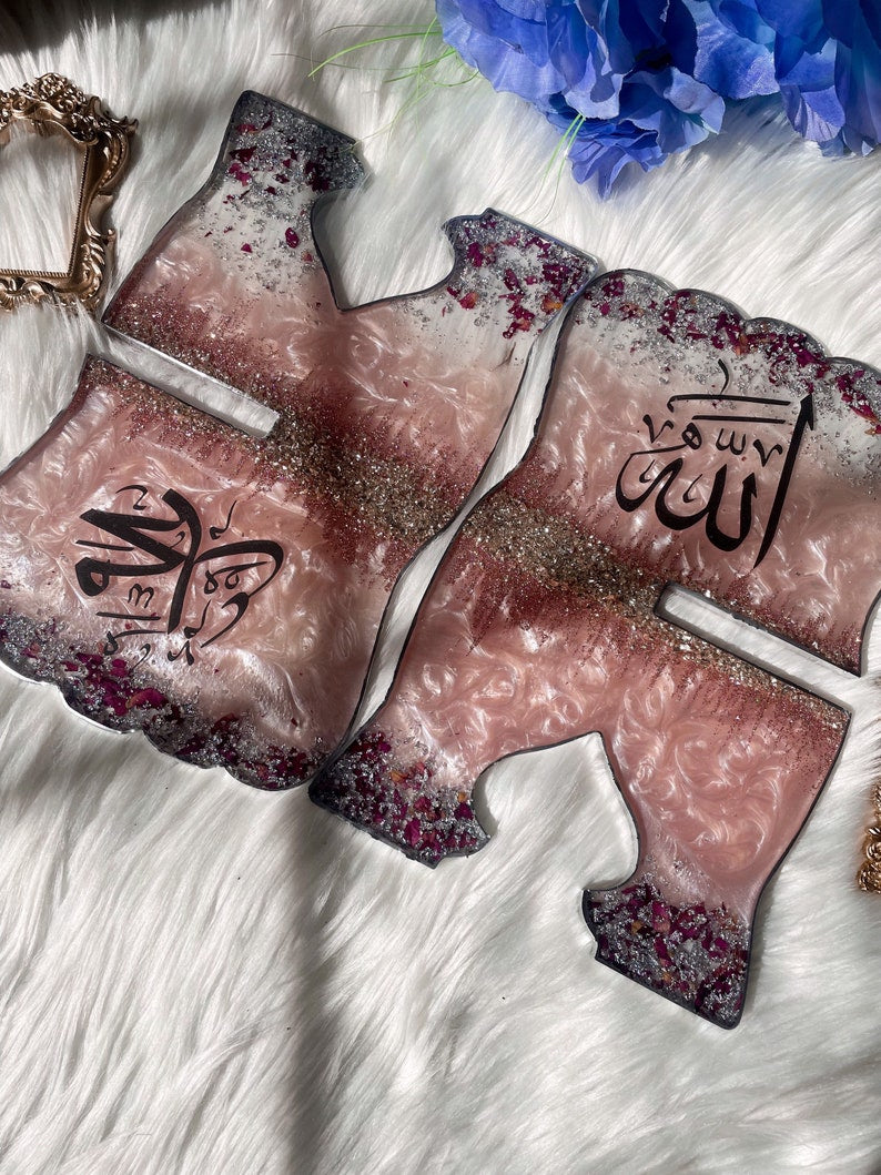 Pink Quran Book Holder Resin (Rehal)