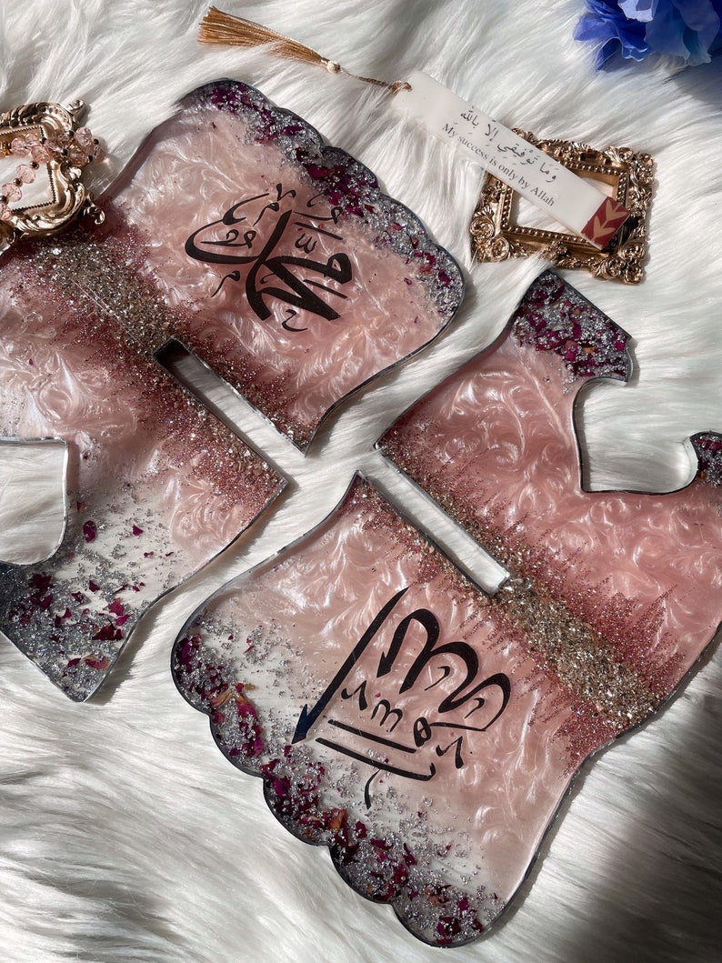 Pink Quran Book Holder Resin (Rehal)