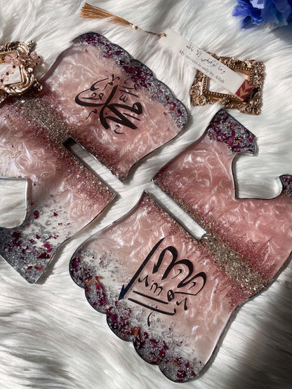 Pink Quran Book Holder Resin (Rehal)